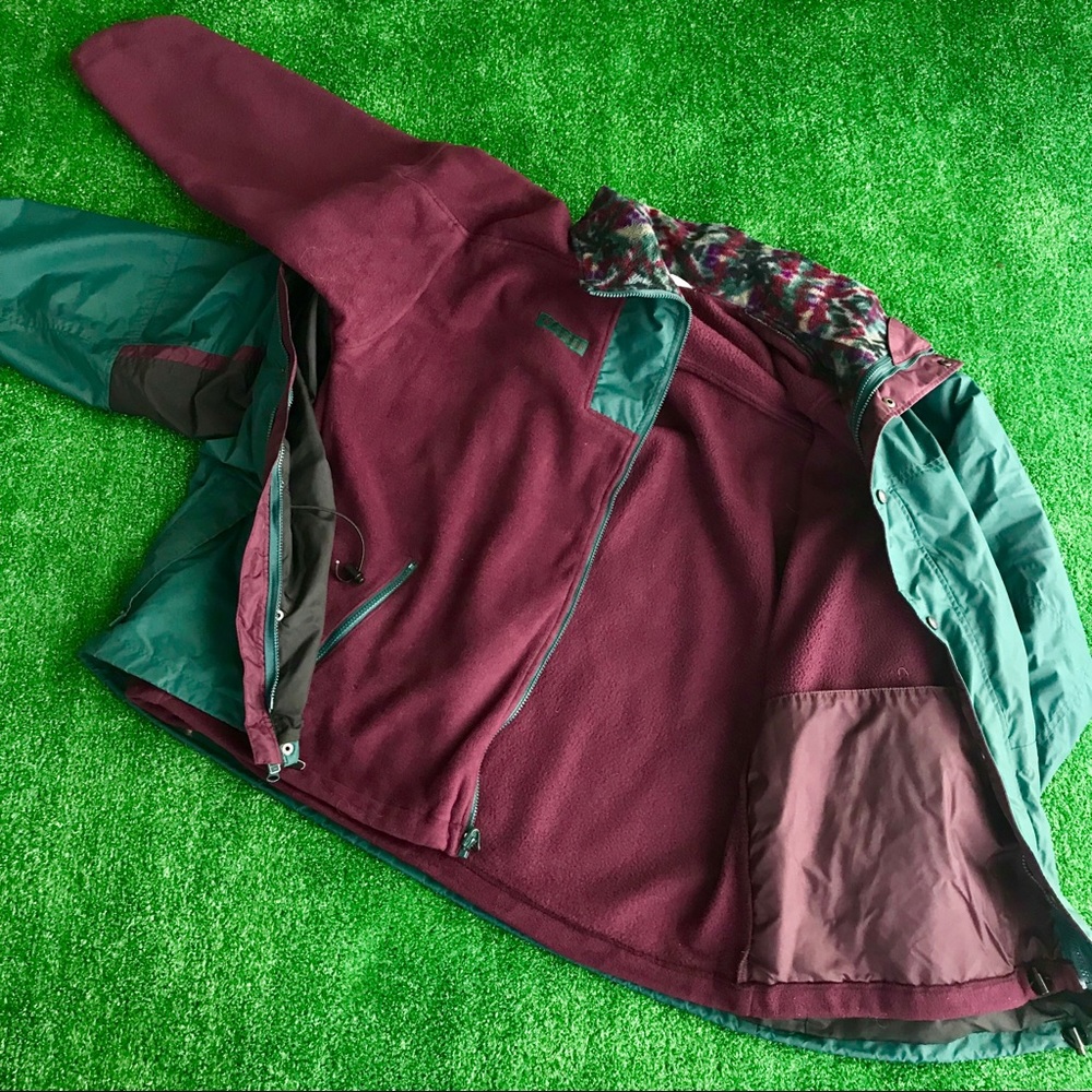 90s Vintage Columbia 2-in-1 Lodge Jacket